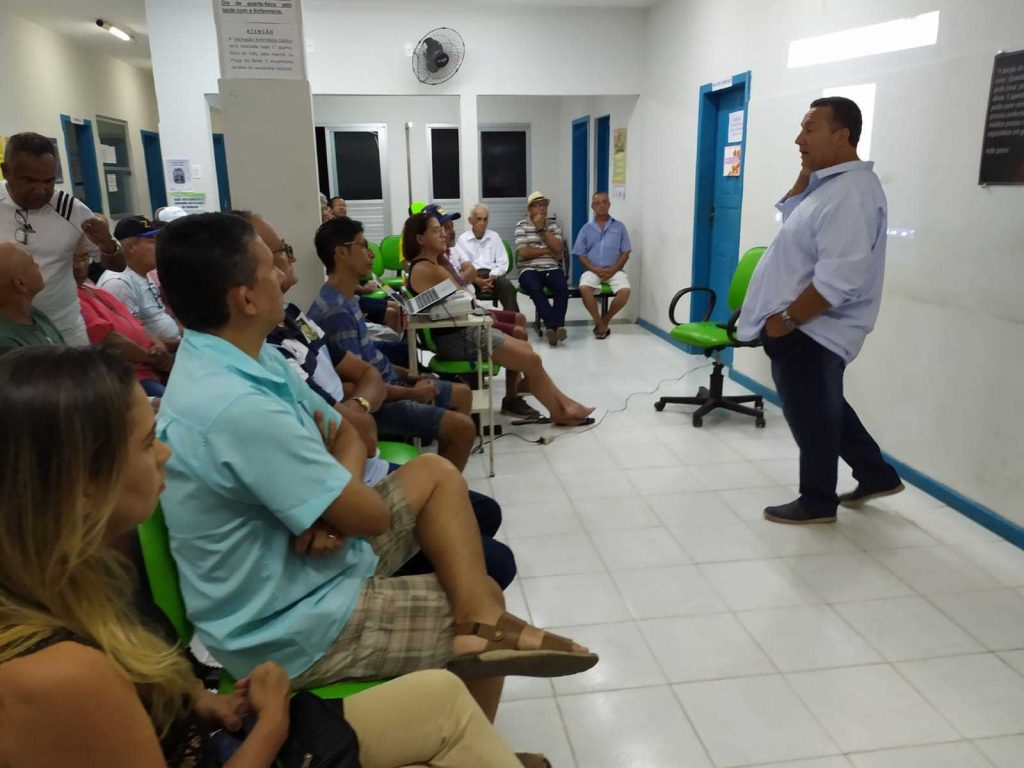Camacã: PSF Manoel Rodrigues realiza palestra com seus usuários na campanha do novembro azul