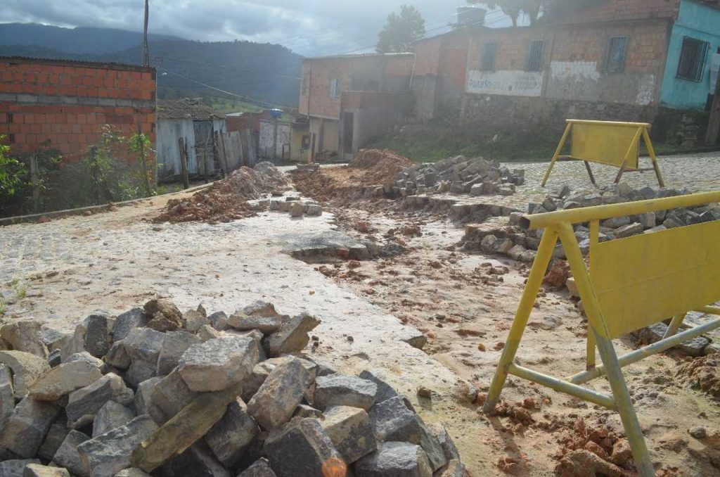 Porque algumas Ruas de Camacã estão danificadas?