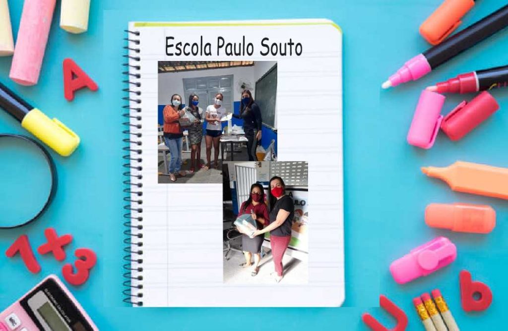 Camacã: Secretaria de Educação inicia ano letivo e entrega kits alimentação e blocos de atividades