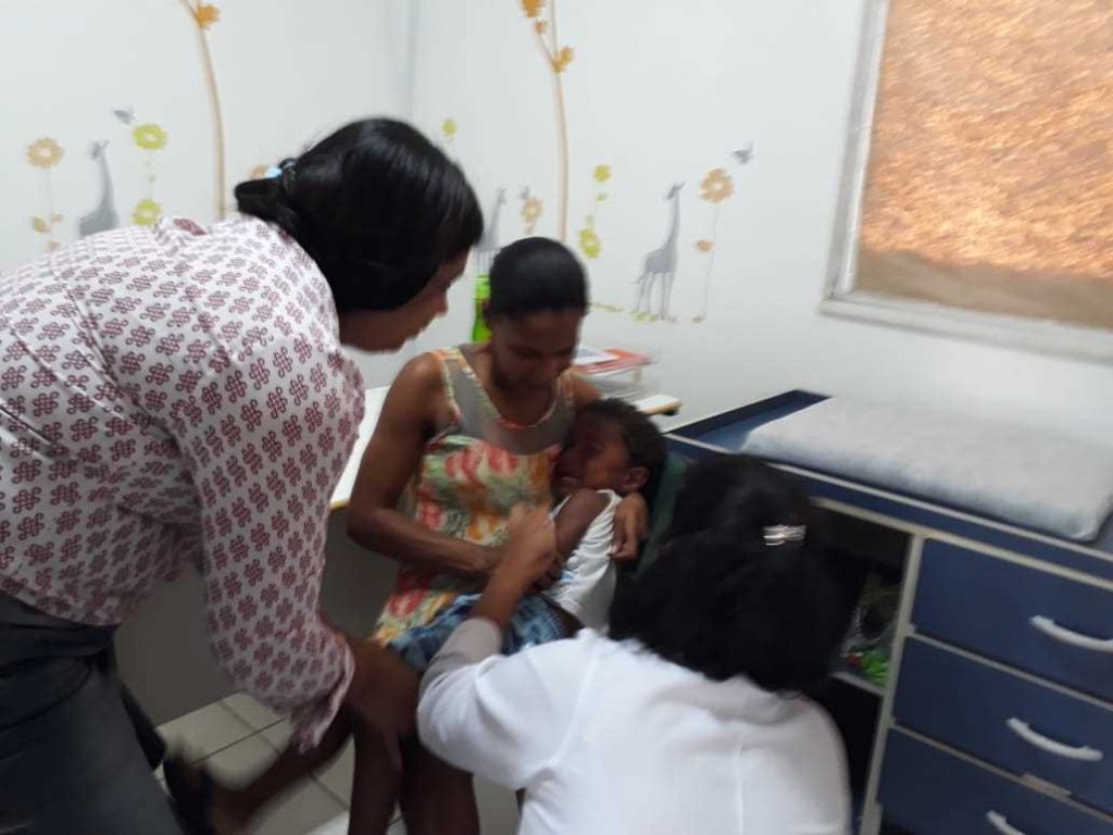 Dia D da Campanha de Vacinação contra Sarampo Poliomielite foi tranquilo em Camacã