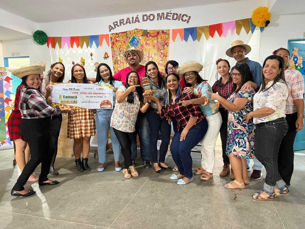 Camacã: Grupo Escolar Presidente Médici é a escolhida como a melhor ornamentação do São João