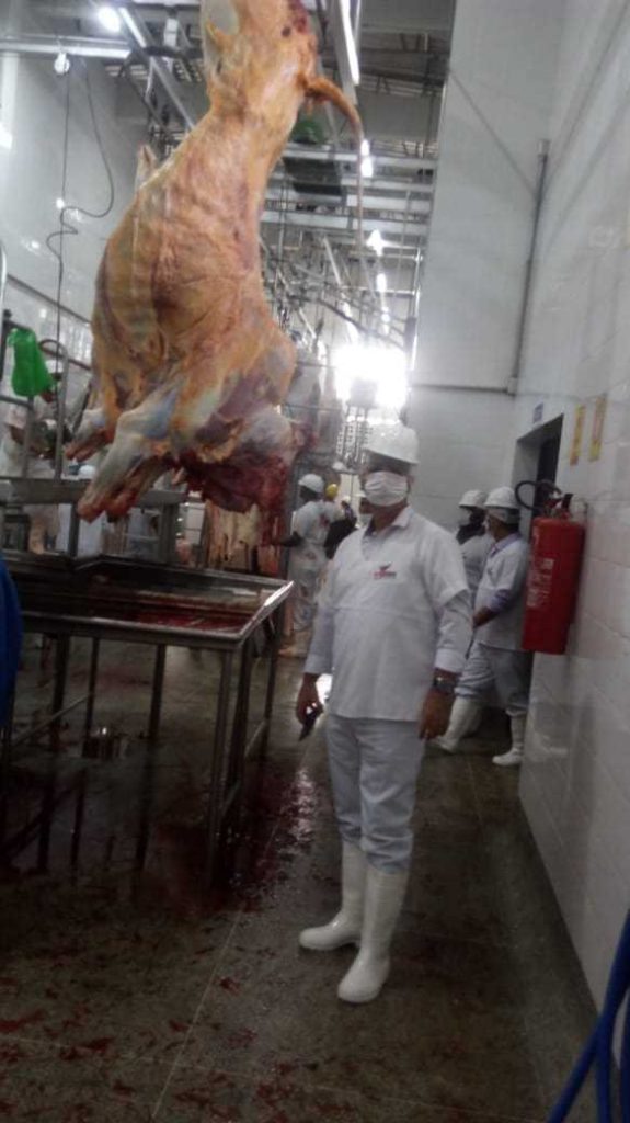 Visita do Prefeito Oziel a um Frigorífico Matadouro pode trazer mais emprego para a cidade