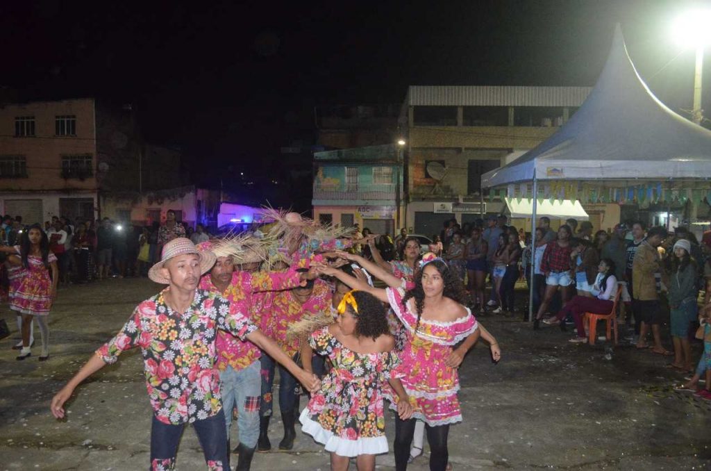 1º Concurso de Quadrilhas juninas leva uma multidão em São João do Panelinha