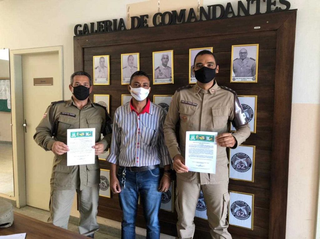 Camacã: Prefeito e vice encaminham Moção de Aplauso e Reconhecimento para Policiais Militares