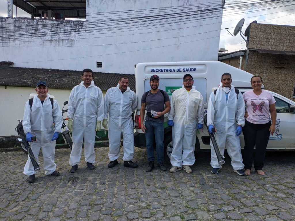 Camacã: Agentes de Endemias seguem com os serviços de combate ao mosquito transmissor da Dengue