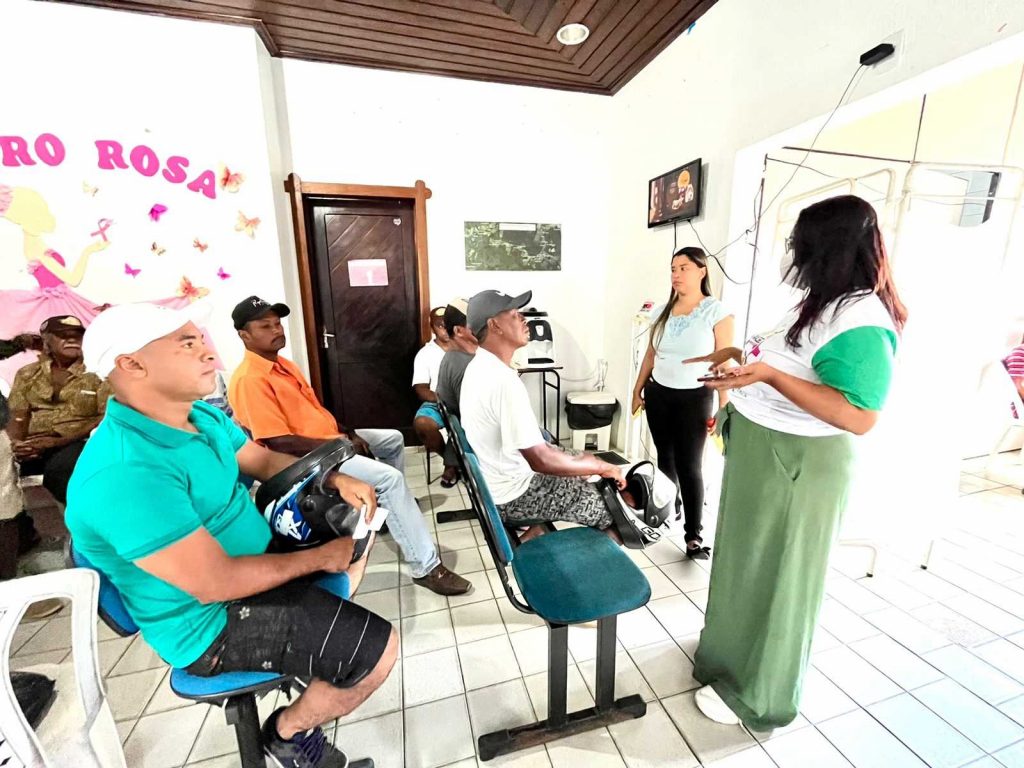 Camacã: PSF Rural realiza ação alusiva ao Novembro Azul
