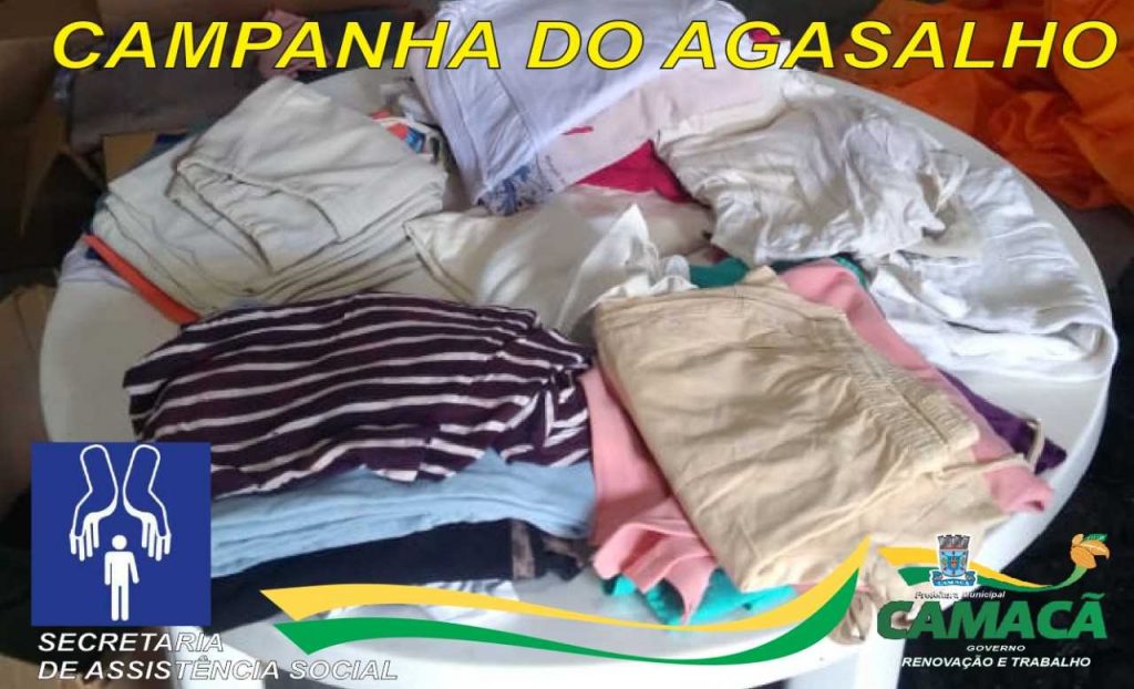 Campanha do Agasalho 2018 segue ativa em Camacã