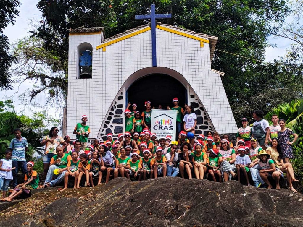 Camacã: Crianças beneficiárias do CRAS se divertem em confraternização de fim de ano