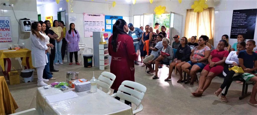 Camacã: PSF Dr. Aníbal de Holanda Cavalcante de Leoventura promove Saúde em Dia e atende 120 pessoas