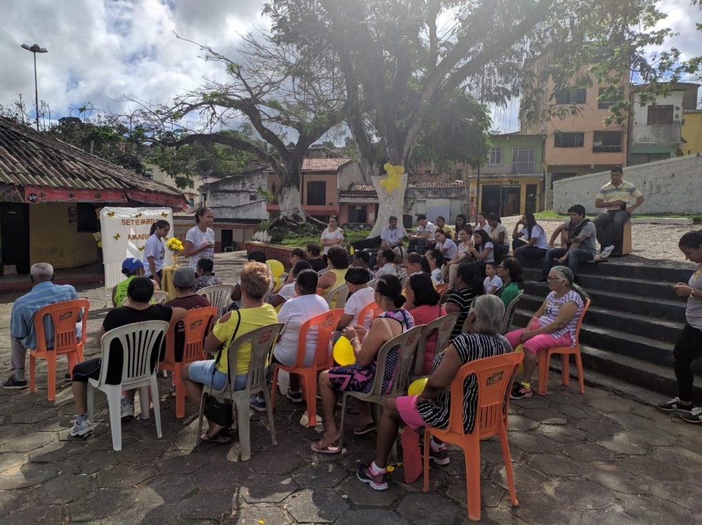 Camacã: PSF Luís Castro II realiza momento com idosos sobre Setembro Amarelo