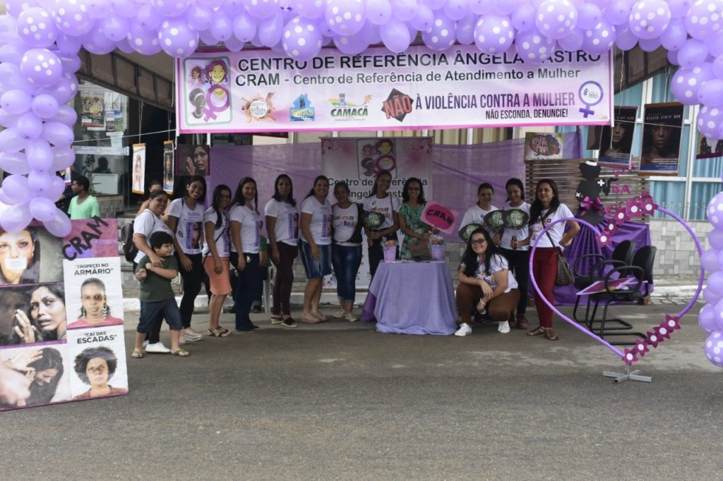 Camacã: II Pit Stop realizado pelo CRAM mobiliza a população no combate a violência contra a mulher