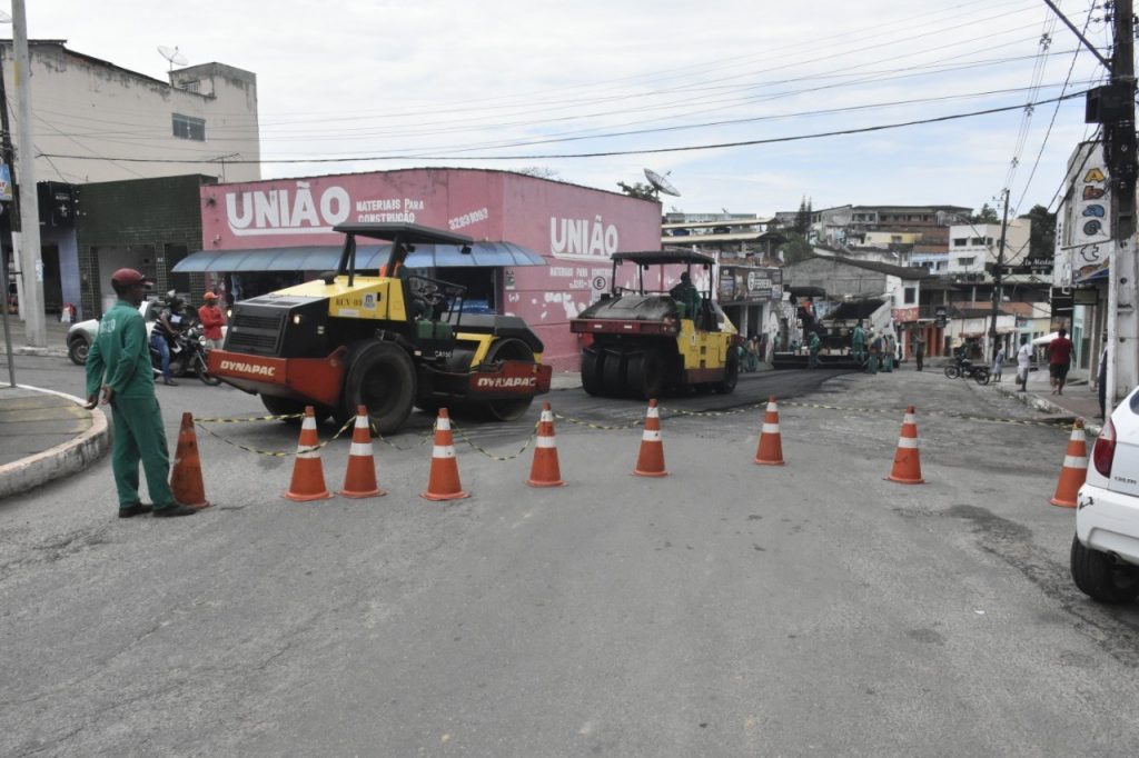 Camacã: Recapeamento Asfáltico começa a chegar na cidade