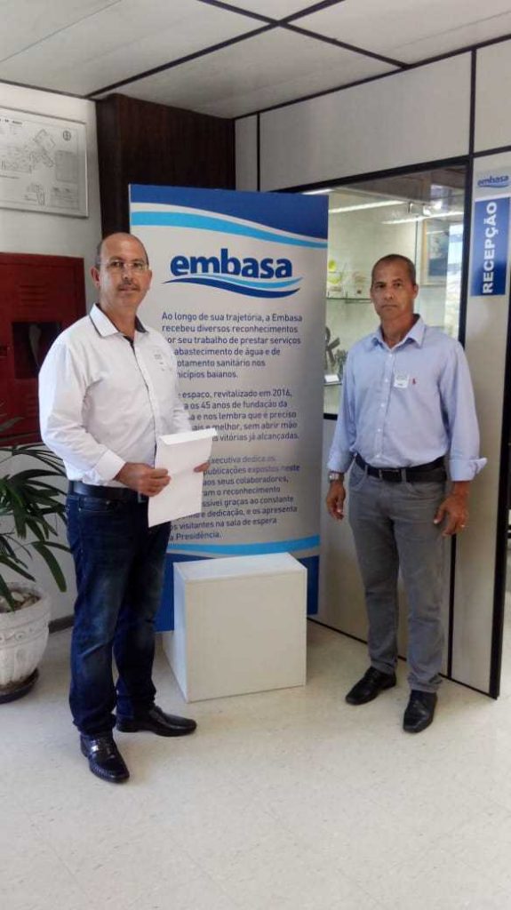 Prefeito solicita a Embasa manutenção dos serviços a respeito da Barragem