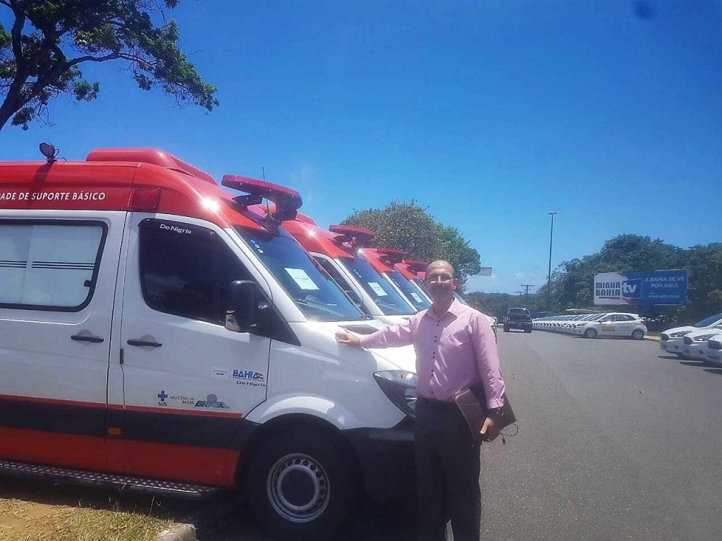 Camacã ganha Ambulância da SAMU e mais recursos para a Saúde