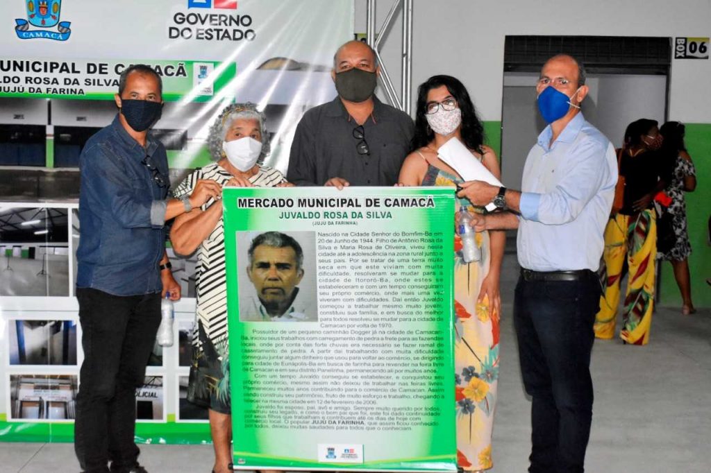 Camacã: Centro de Abastecimento (Mercado Municipal) é entregue com homenagem