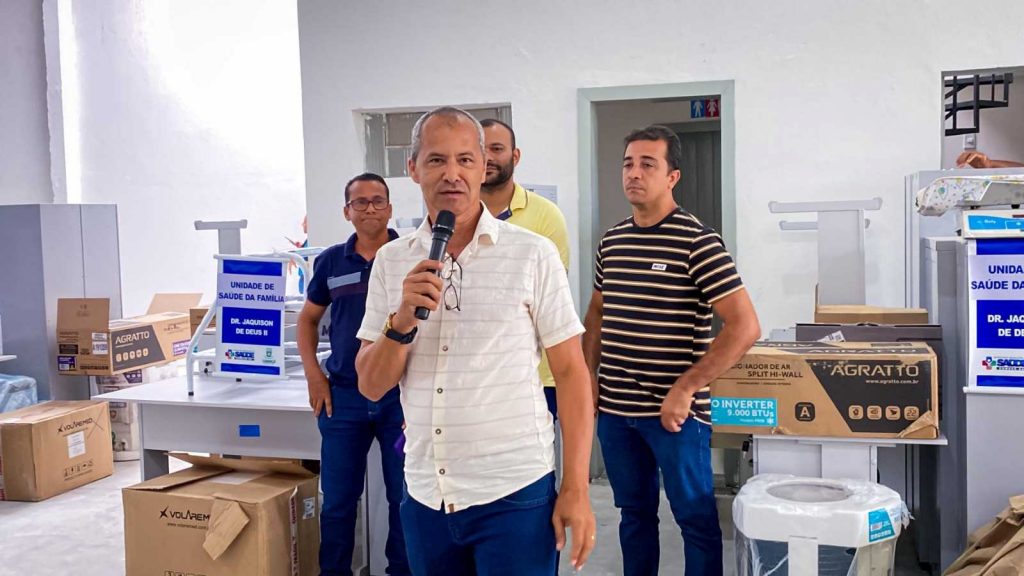 Camacã: Prefeitura de Camacã começa o ano entregando novos equipamentos as Unidades de Saúde