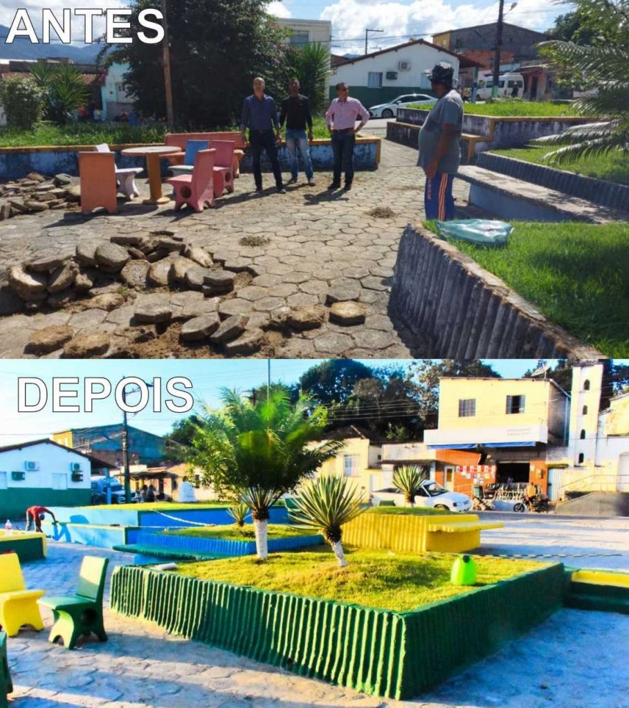 Camacã: Projeto Cidade Limpa é Mais Bonita revitaliza a Praça da Matriz em São João do Panelinha