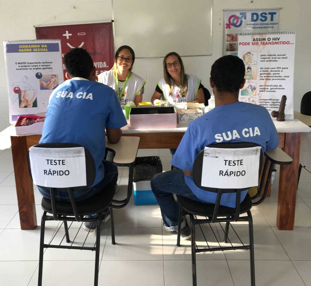 Funcionários da Fábrica SUA CIA recebem atendimento de prevenção a acidentes de trabalho