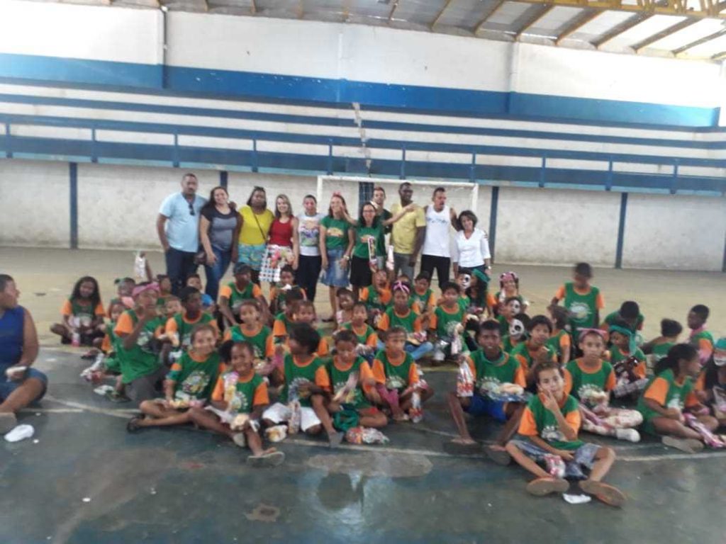 CRAS realiza festa em Homenagem a semana da criança em Camacã