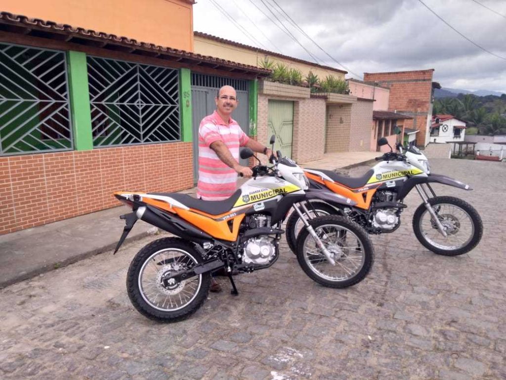 Prefeitura de Camacã adquire com recursos próprios 2 motos para Guarda Civil Municipal