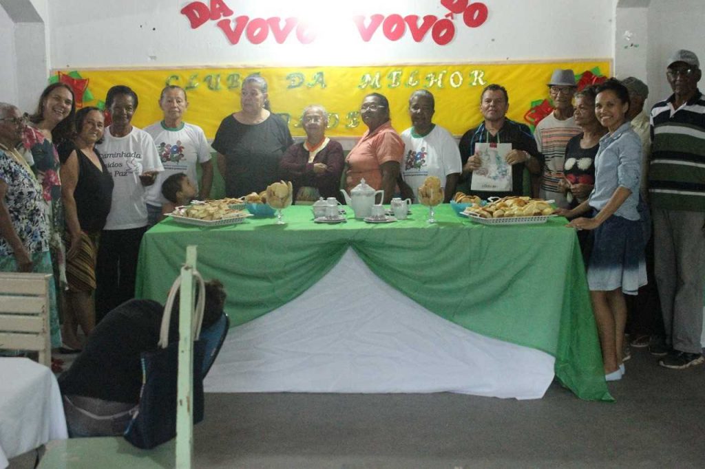 O Dia dos avós foi comemorado pela Secretaria de Assistência Social