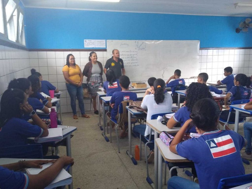 Camacã: Equipe do Conselho Tutela faz visitas as escolas