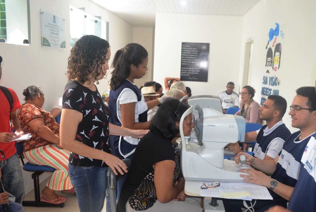 Mutirão de Catarata atende quase 450 pessoas em Camacã