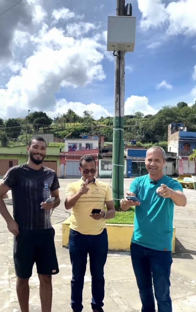 Camacã: Conecta Bahia chega a São João do Panelinha com wi-fi de graça