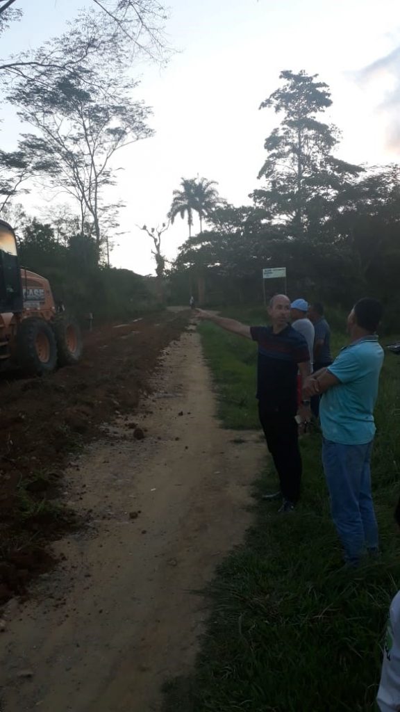 Camacã: Estrada do Assentamento Nova Ipiranga recebe Reforma