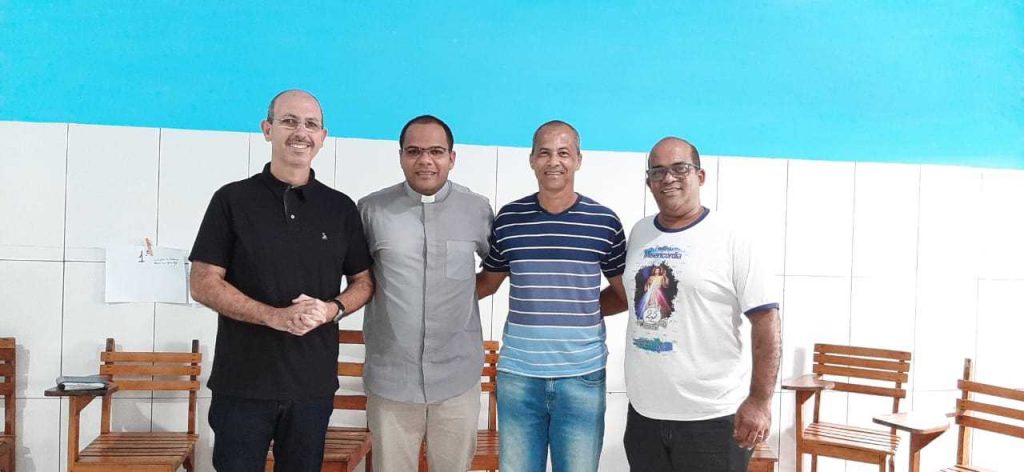 Camacã: Comissão da festa do Padroeiro de Camacã se reúne com o Prefeito Oziel e o vice-Paulo do Gás