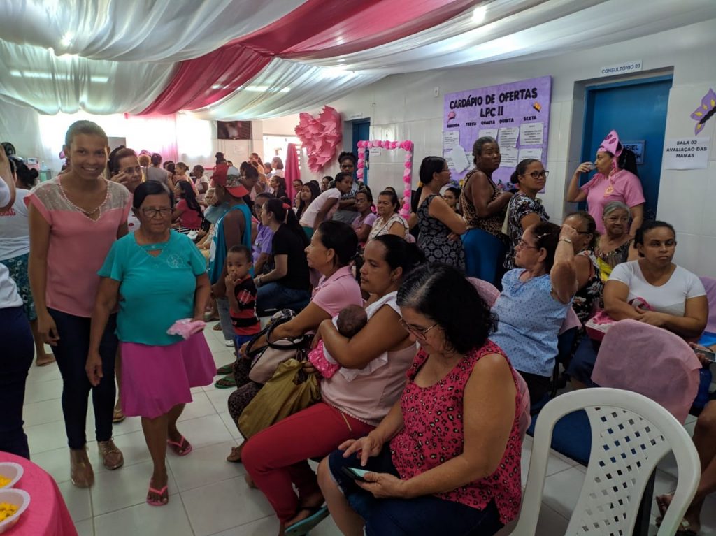 Camacã: PSFs Luís Pereira I e II comemoram Outubro Rosa com ações de saúde