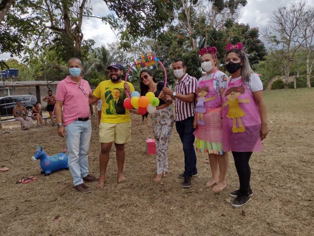 Camacã: Caravana da Alegria visita as crianças do Brogodó, Fazenda Auxiliadora e Jardim Cruzeiro