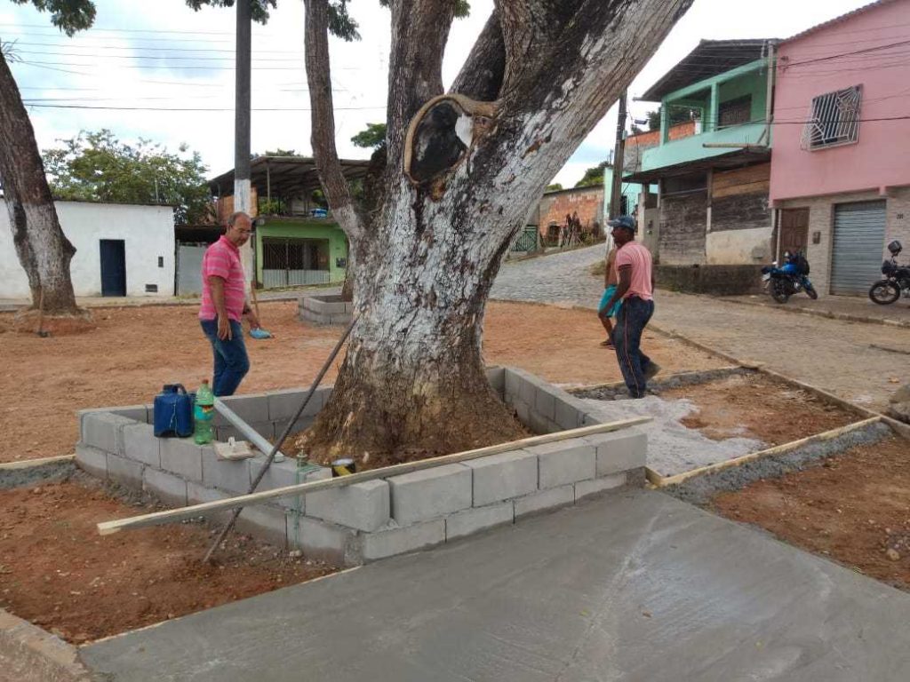 Praça da antiga Caixa d’água recebe reformas