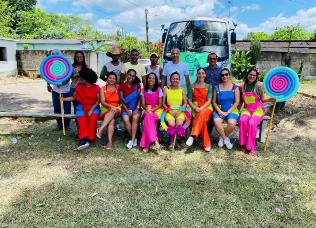 Camacã: Caravana da Alegria leva diversão para as crianças da sede, distritos e povoados