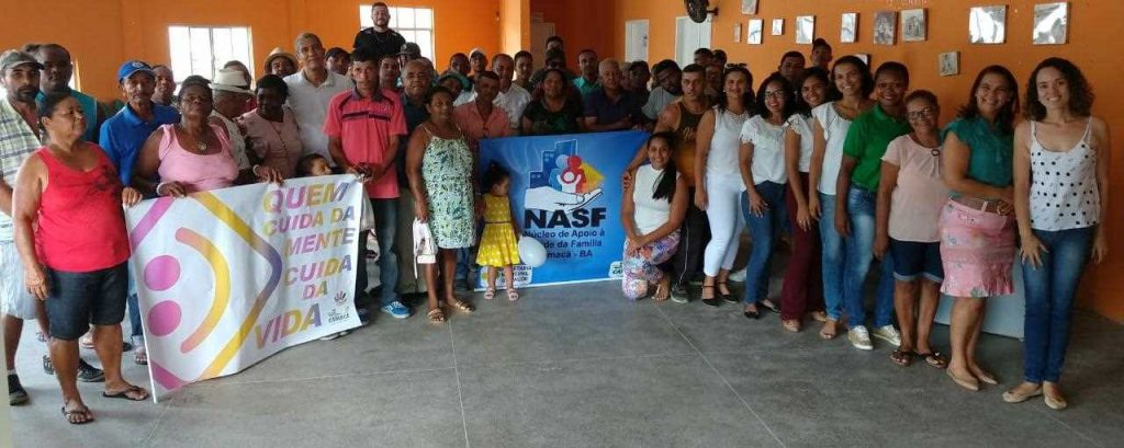 O NASF realiza Campanha do Janeiro Branco para os Garis