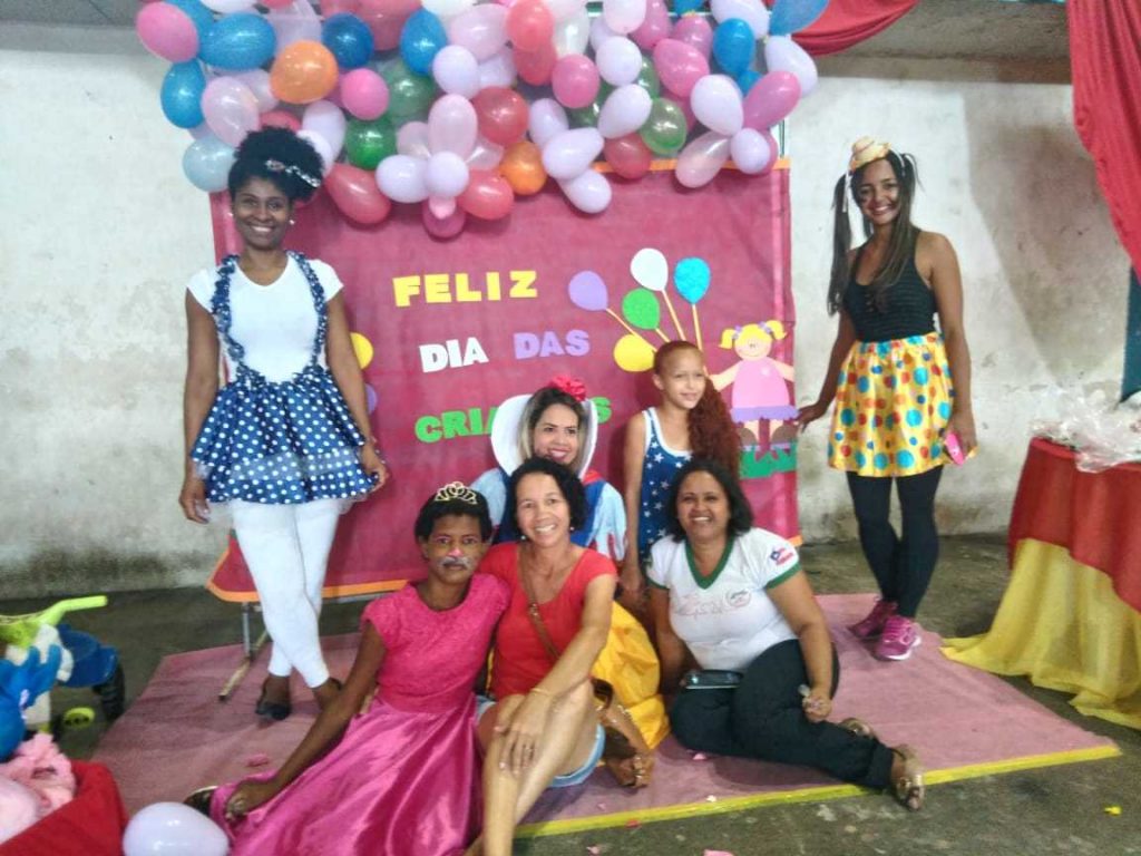 PSF Luís Pereira de Castro realiza festa para as Crianças