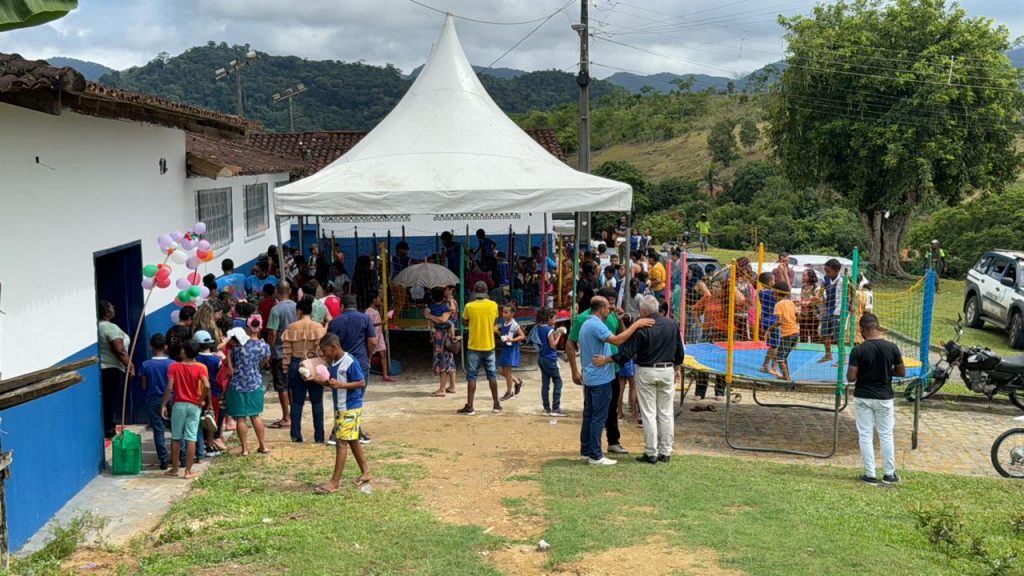 Camacã: Prefeitura de Camacã inaugura em Leoventura a terceira escola de Tempo Integral no Município
