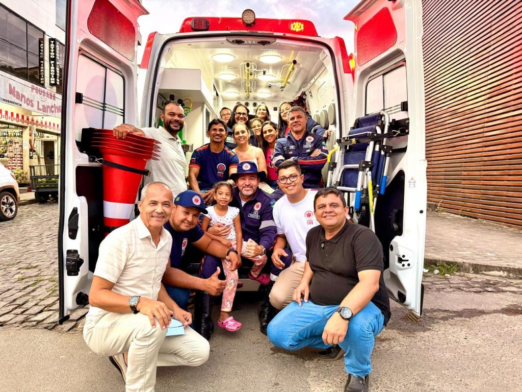 Camacã: Base do SAMU em Camacã ganha mais uma nova ambulância para reforçar o atendimento da população.