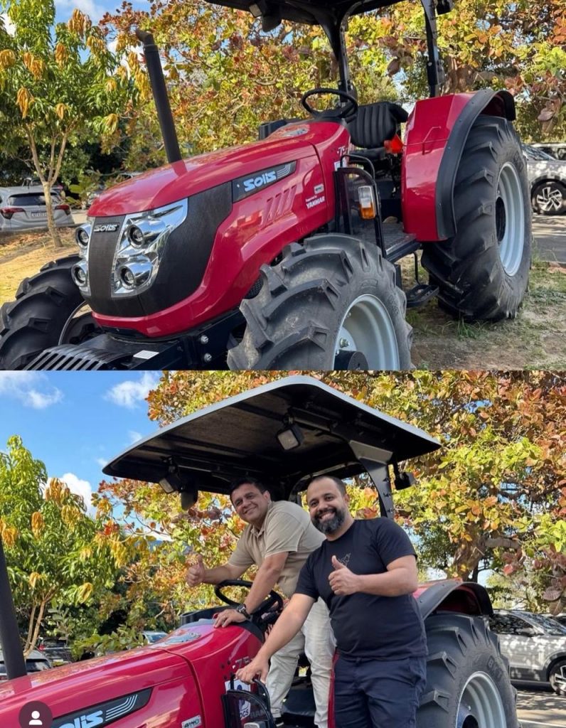Camacã: Vice-prefeito Arildo de Florentino e o Secretário de Administração Lucas Muniz trazem presentes de Salvador para Camacã